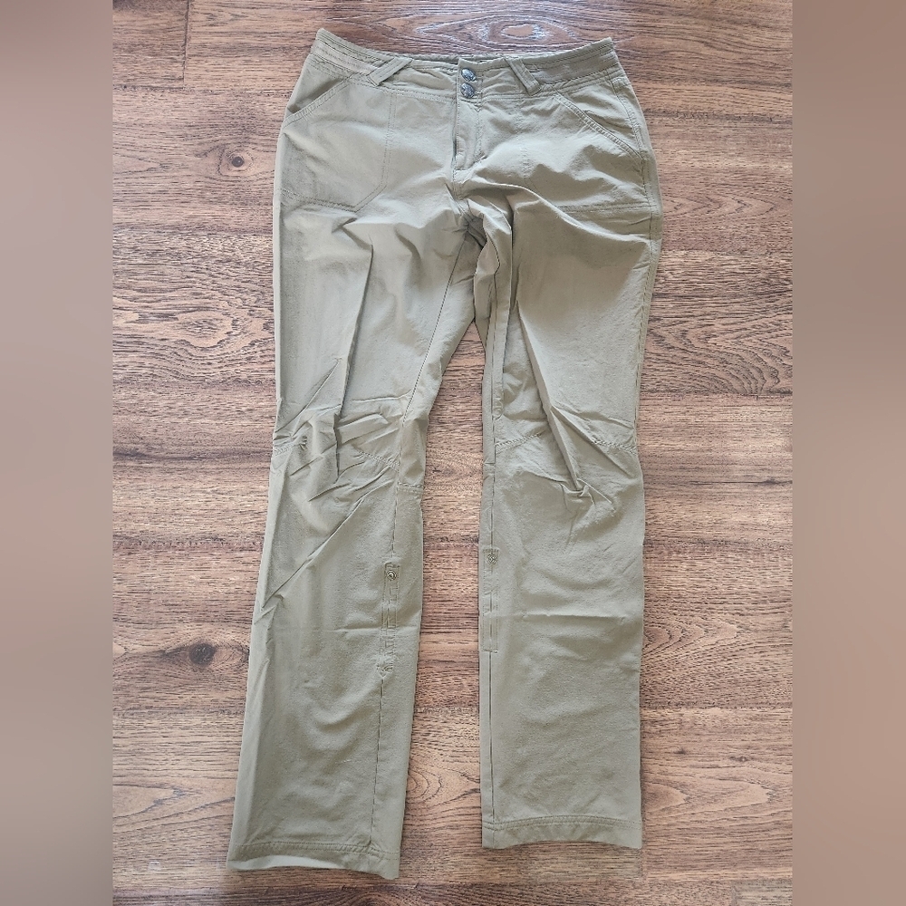 Marmot Khaki Rollup Hiking Pants Size 8